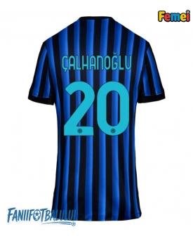 Inter Milan Hakan Calhanoglu #20 Tricou Fotbal Replică 2025-26 Femei Acasa